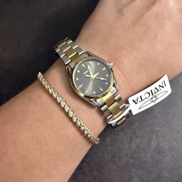 Women’s Invicta Celestial Watch - (69339) Two-Tone Steel & Gold, 28mm - NEW main image 10